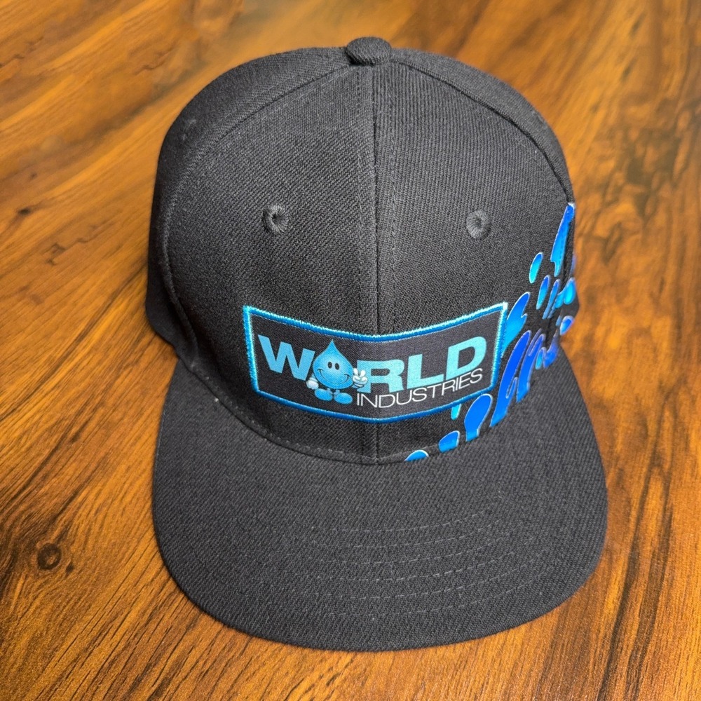 World Industries Hat Mens Snapback Wet Willy Skateboarding Skater Street Y2K